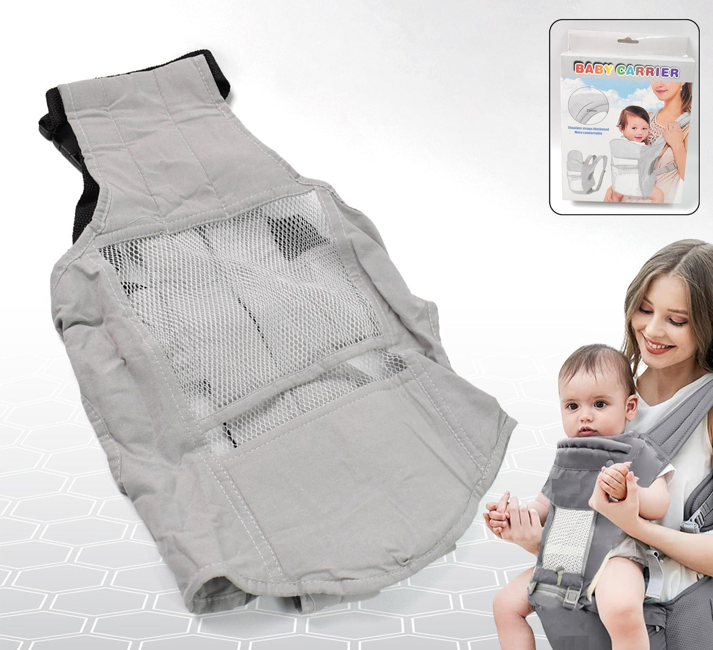 Ergonomic Baby Carrier Bag  Baby Holder Carrier (1 Pc)