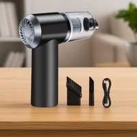 2 In 1 Wireless Vacuum Cleaner  120w Handheld Usb Rechargeable For Home  Car (1 Pc)